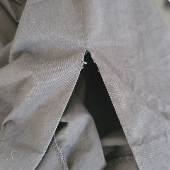 Dries van Noten Minimalist Dress Colorblock Shift White Black Pockets Women 36 - Picture 11 of 12